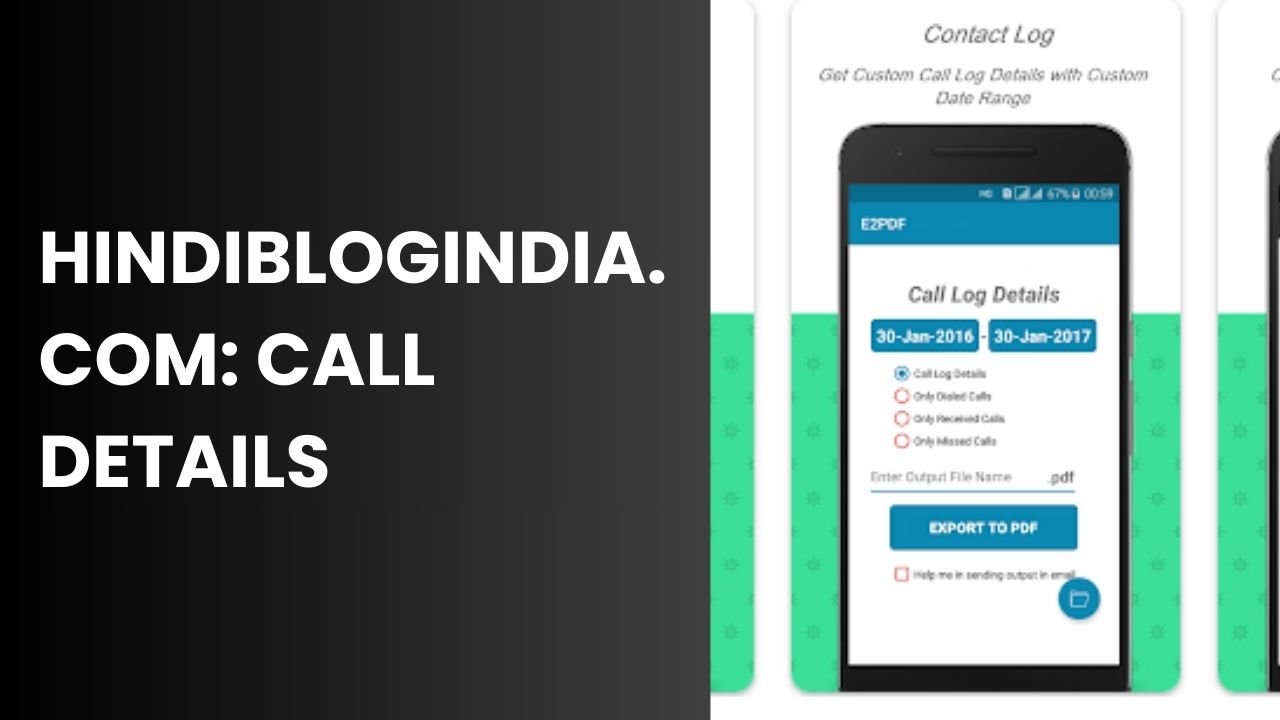 Hindiblogindia.com: Call Details