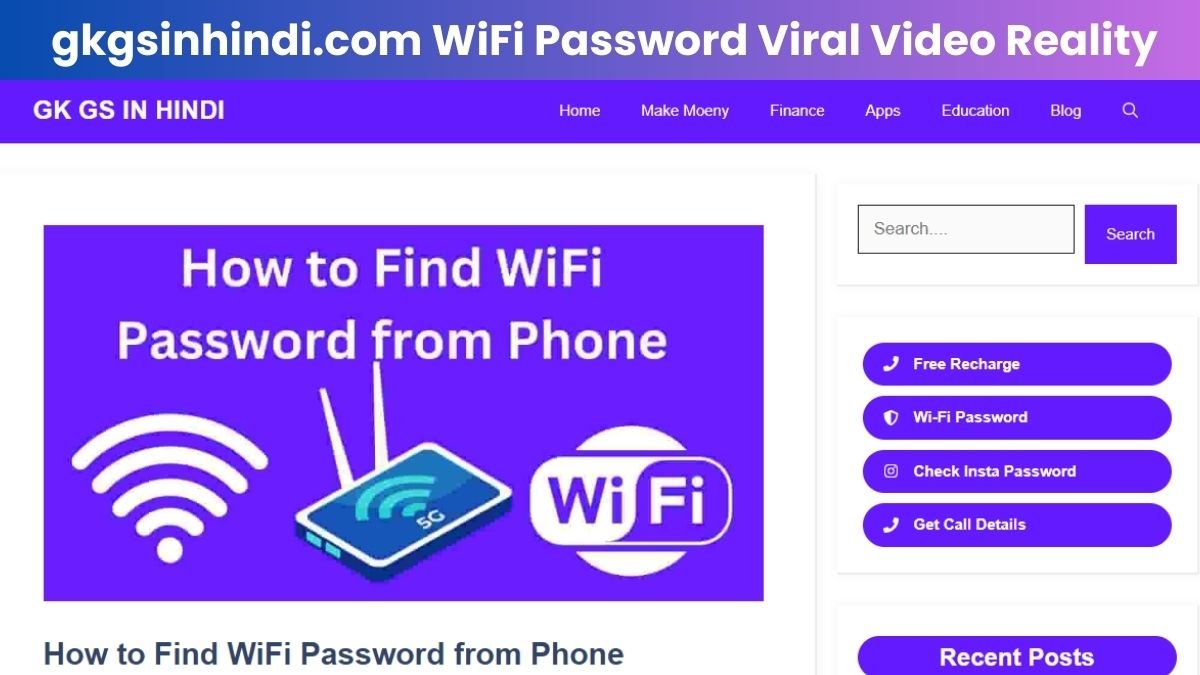 gkgsinhindi .com wifi password viral video reality