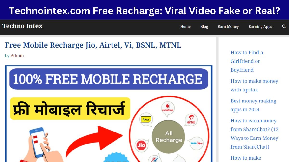 Technointex.com Free Recharge