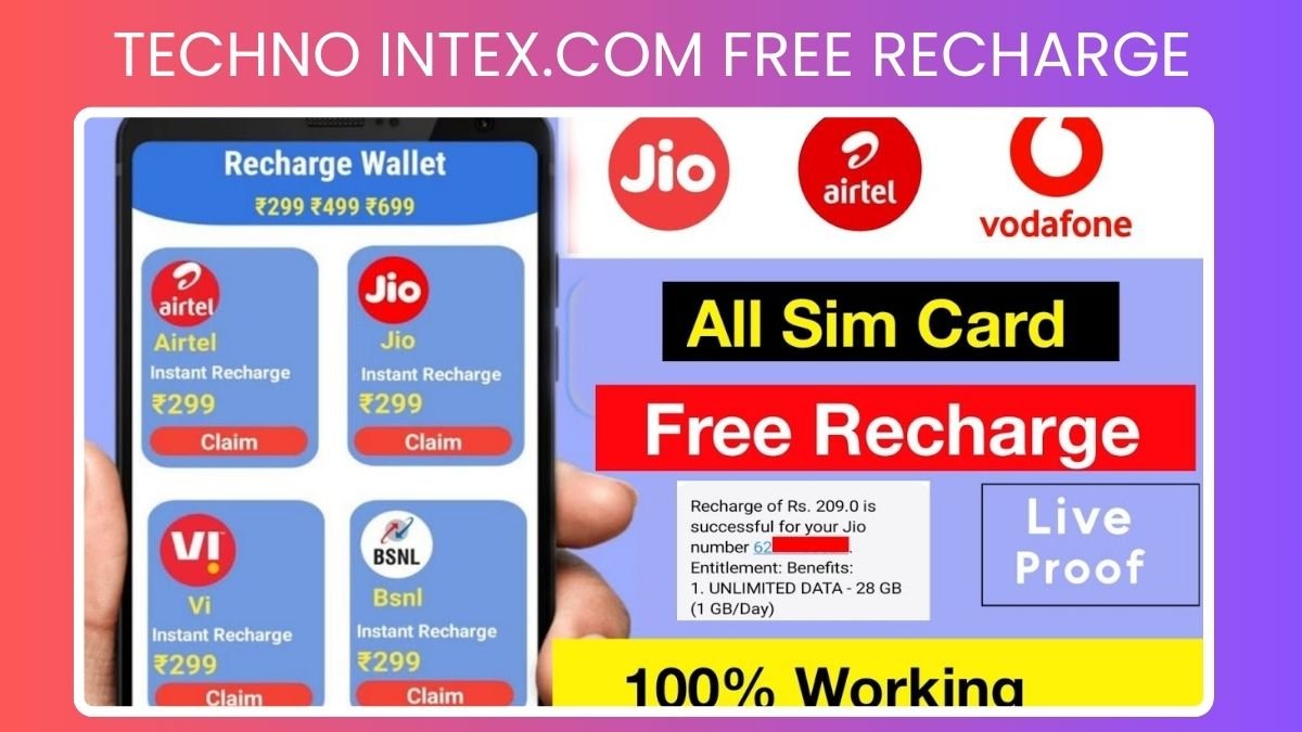 Techno intex.com Free Mobile Recharge