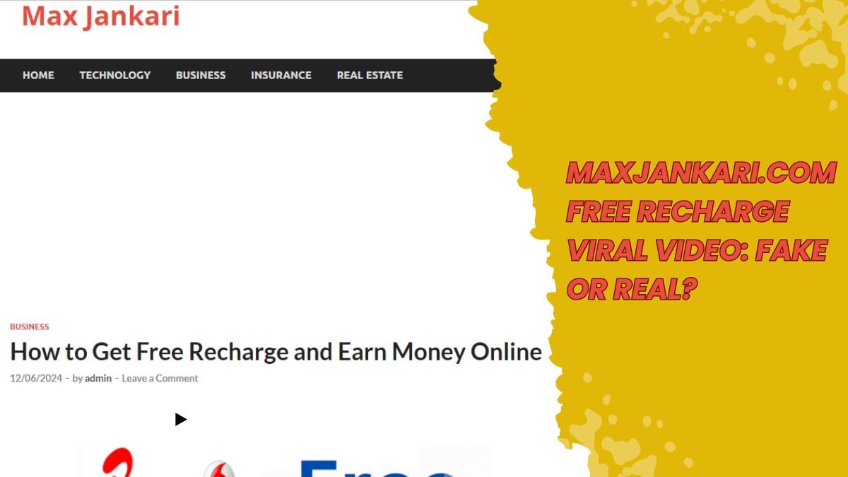 MaxJankari.com Free Recharge