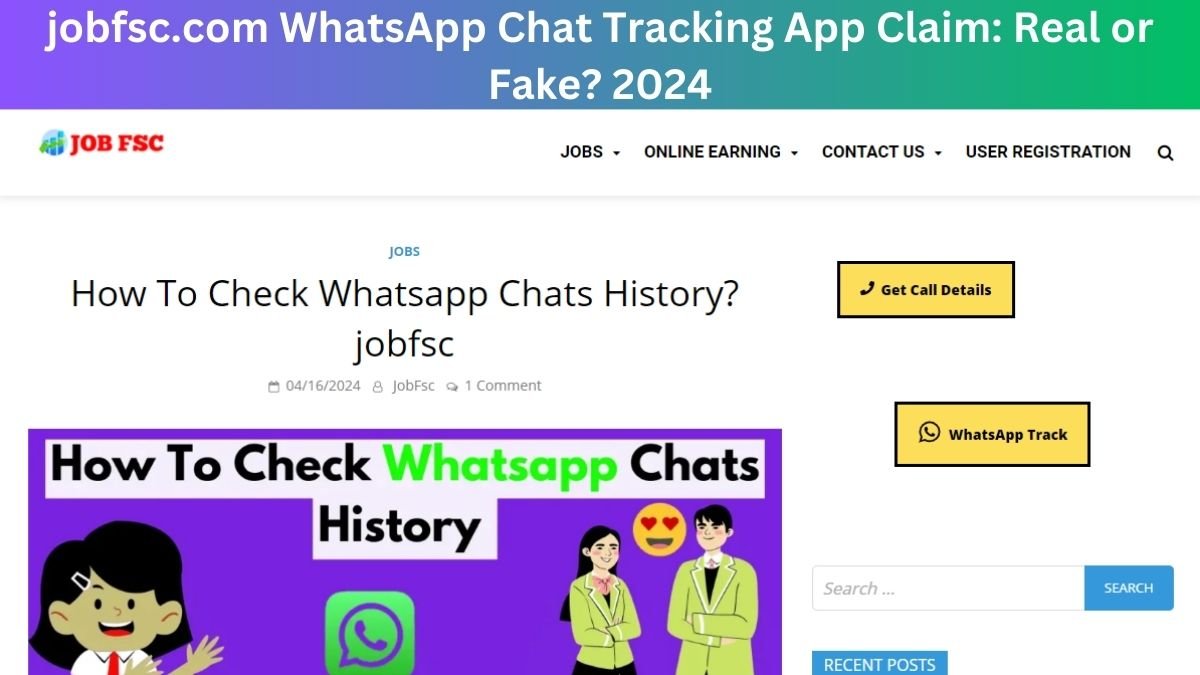 jobfsc. com whatsapp chat track app