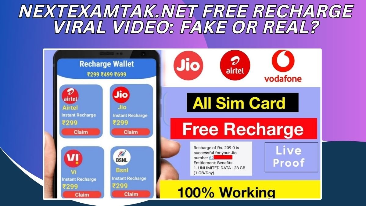 Next exam tak .net Free Recharge