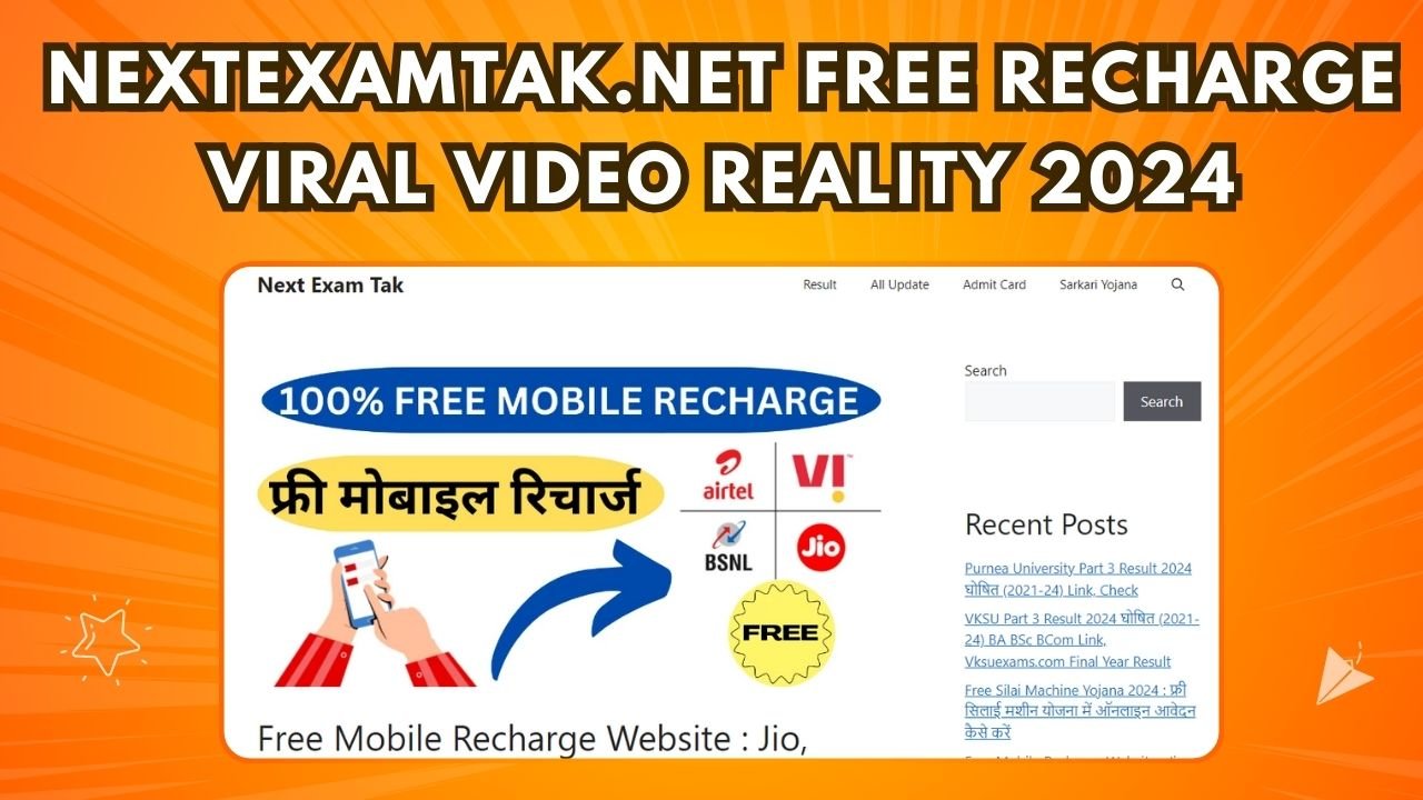 Nextexamtak.net free recharge viral video reality