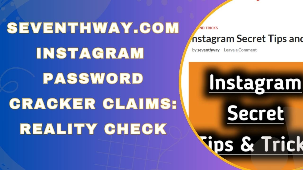 Seventhway.com Instagram Password