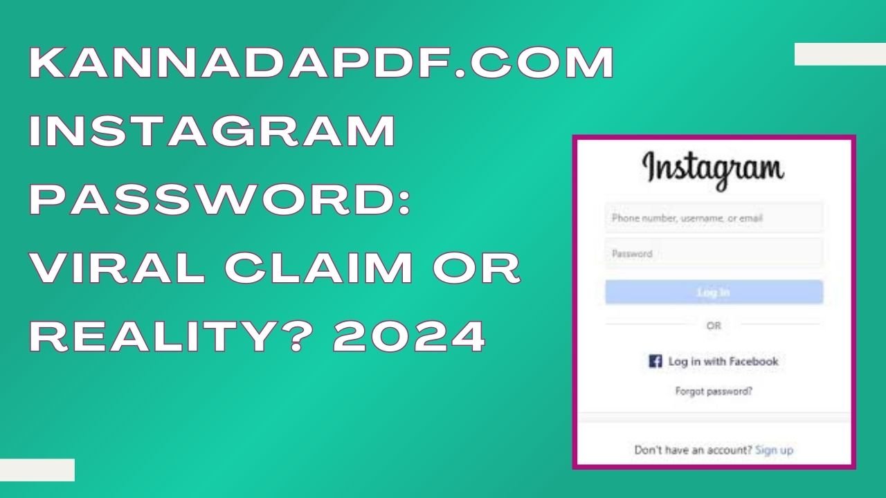 kannada pdf instagram password