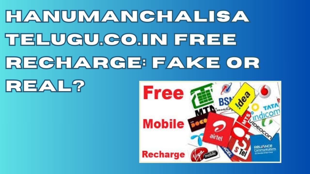 Hanumanchalisatelugu.co.in Free Recharge: Fake or Real?