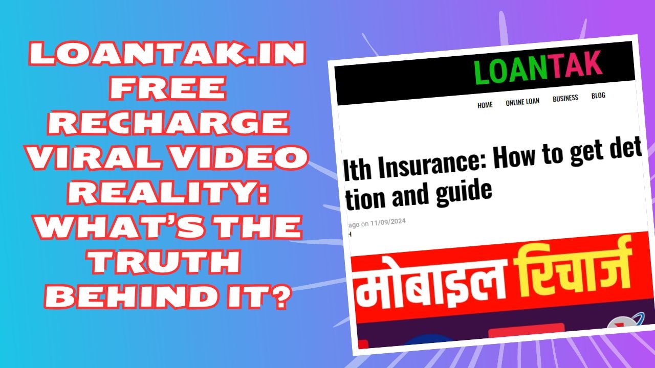 Loantak.in Free Recharge Real or fake