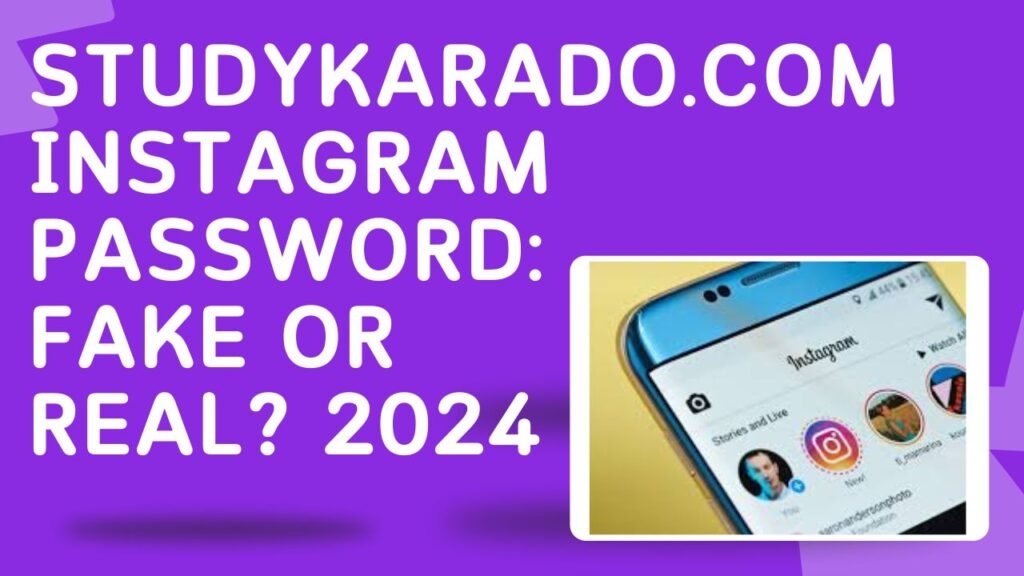 Studykarado .com instagram password