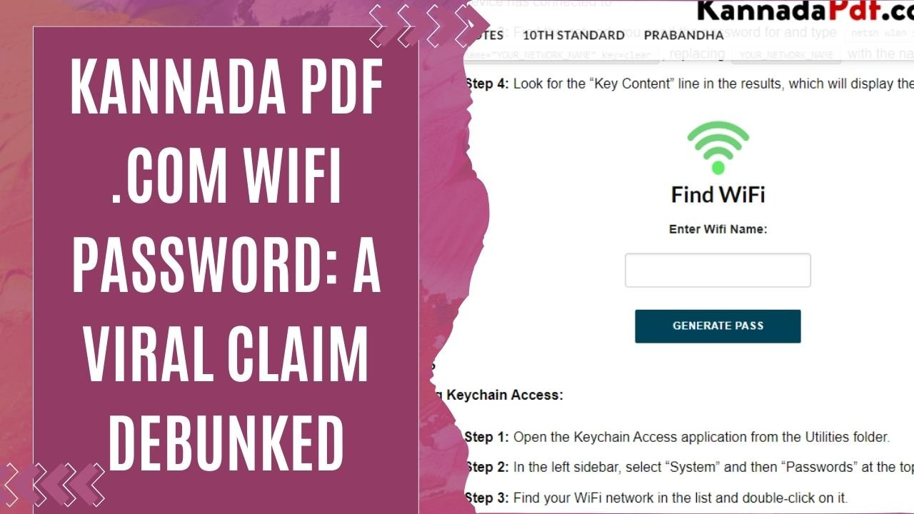 Kannada pdf .com wifi password