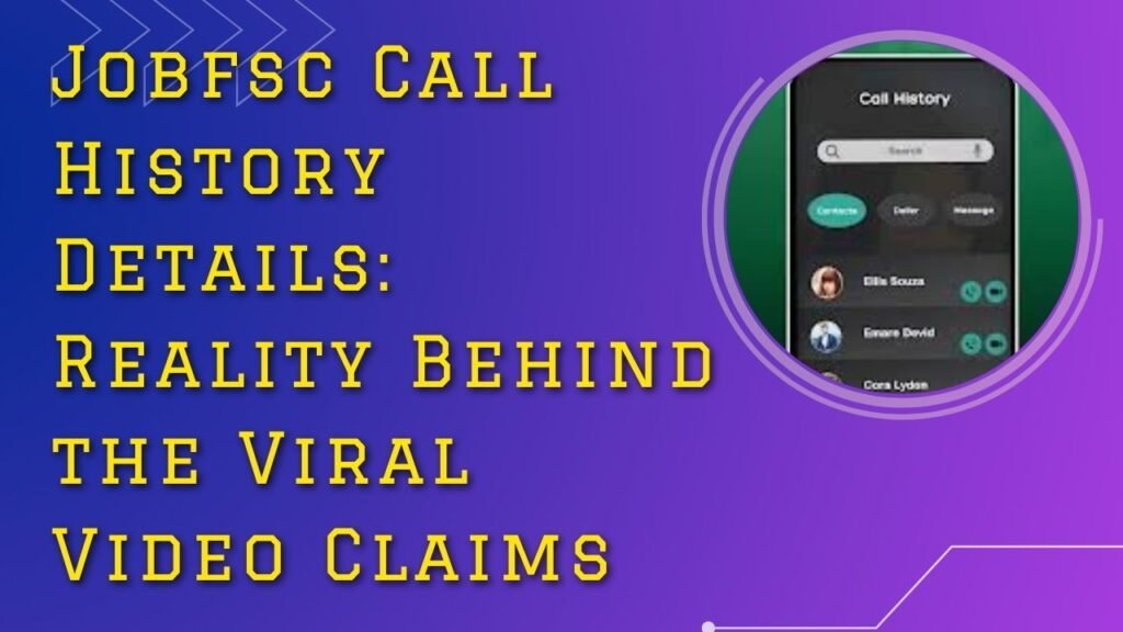 Jobfsc call history details
