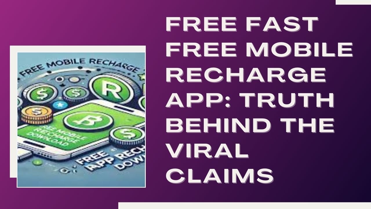 Free fast free mobile recharge app