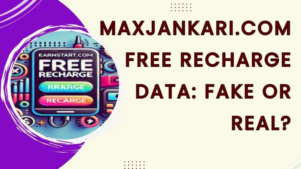 Max jankari.com free Recharge data fake or real
