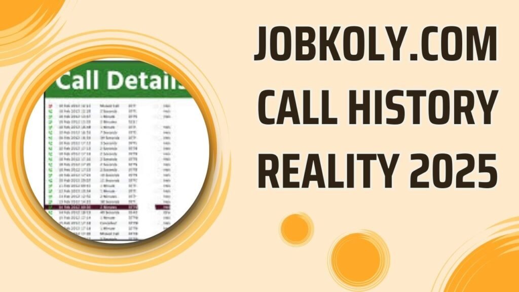 Jobkoly com call history