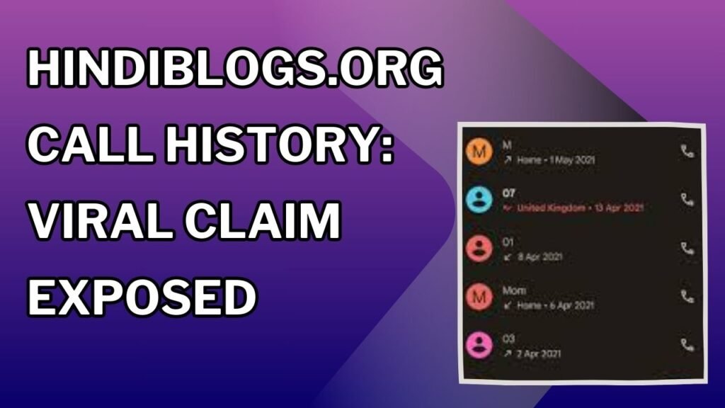 hindiblogs.org call history
