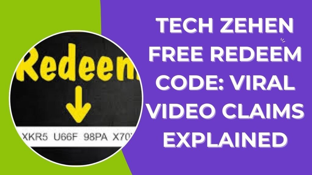 tech zehen free redeem code