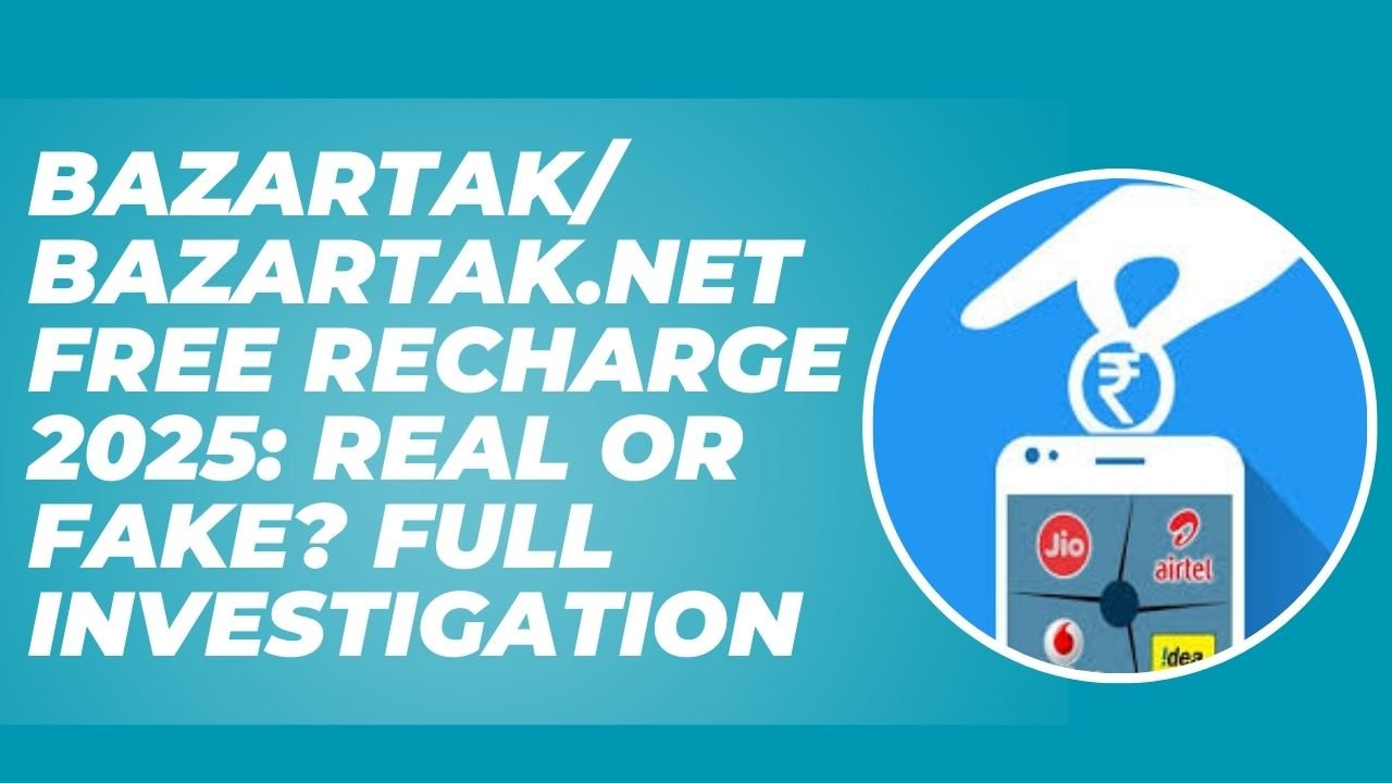 bazartak/bazartak .net free recharge