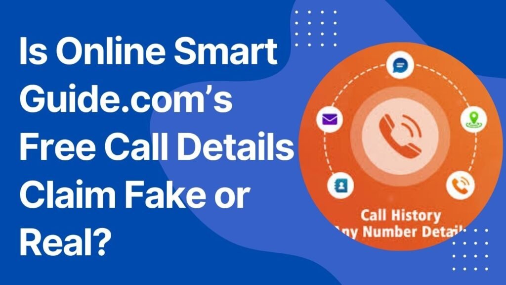 online smart guide.com call details