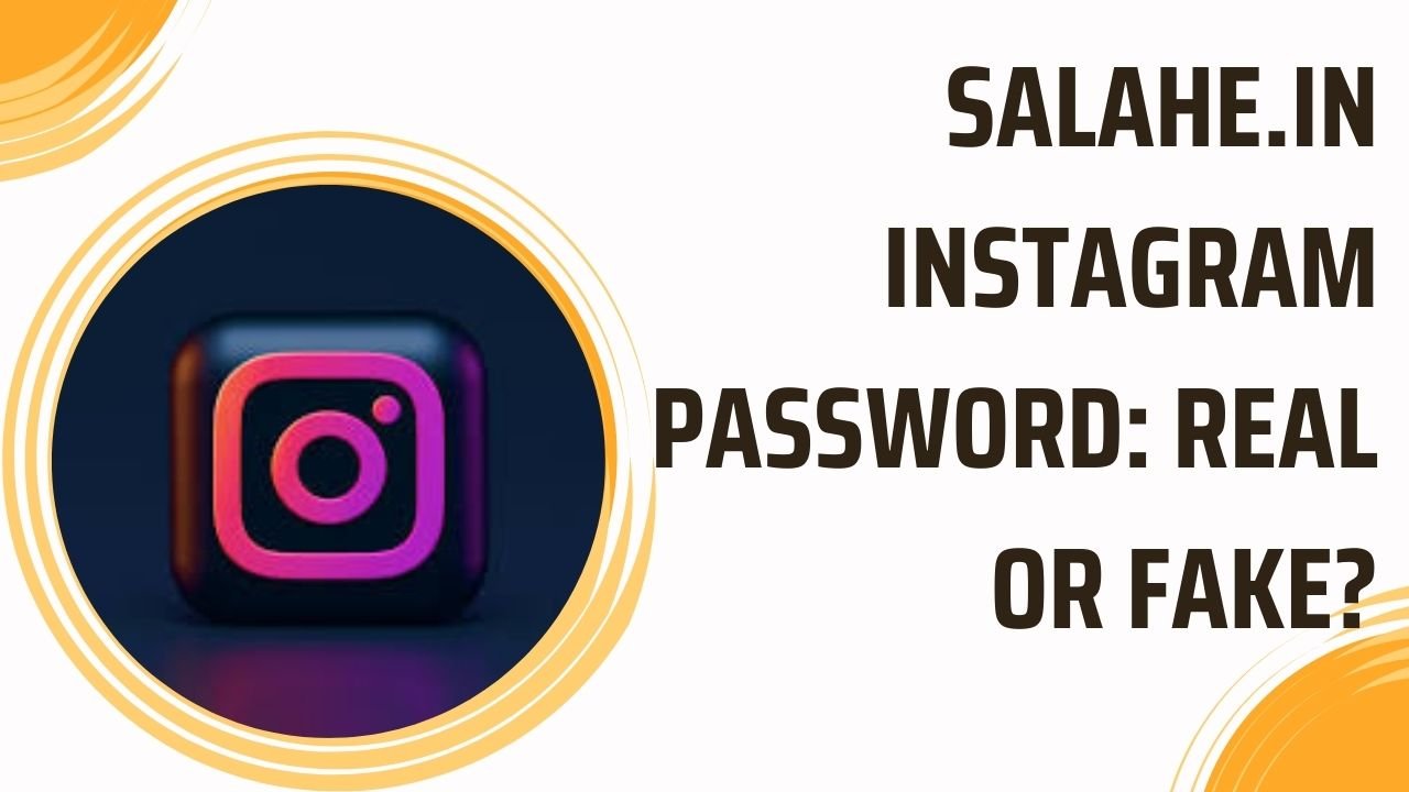 Salahe .in Instagram password