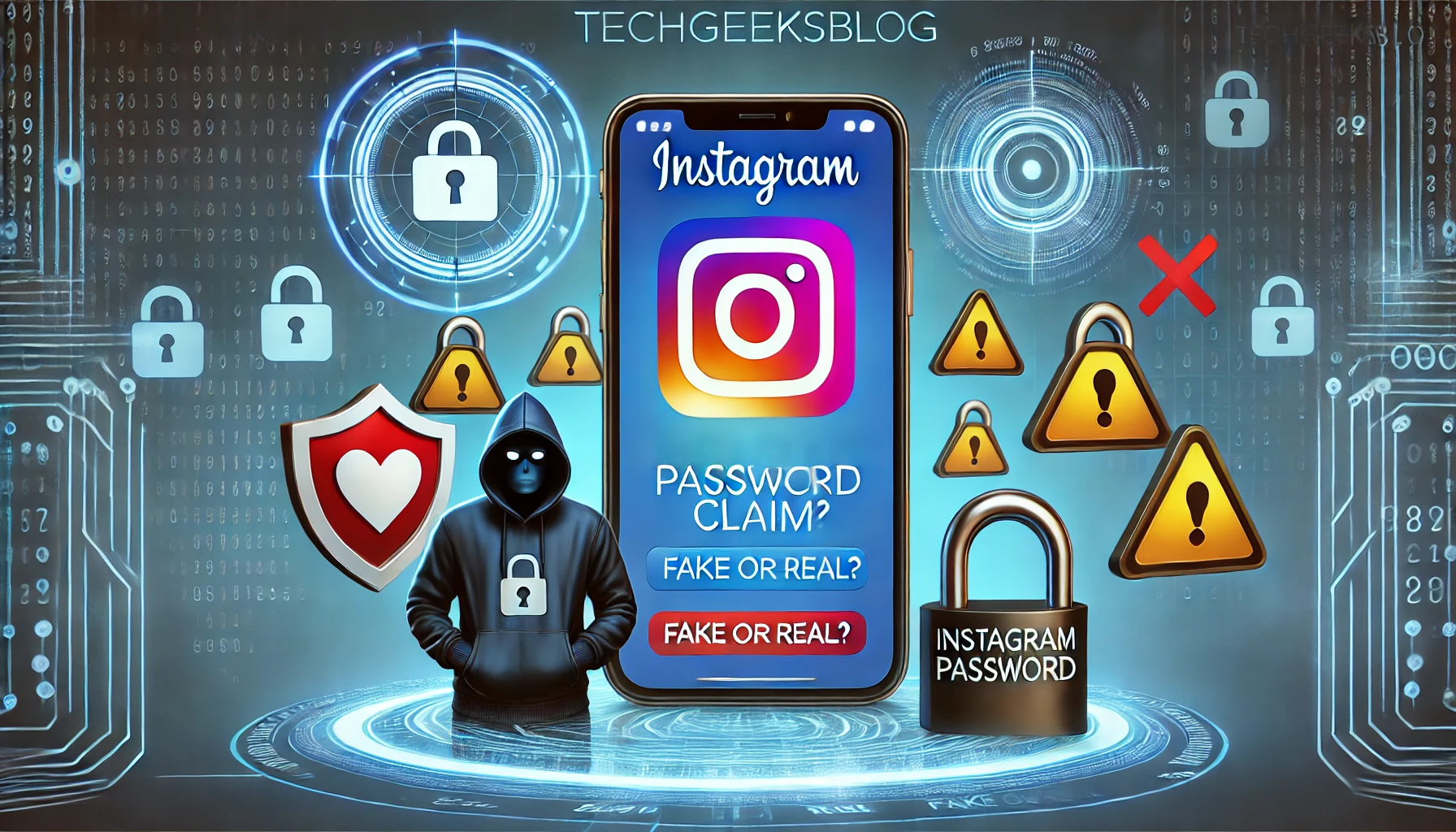 techgeeksblog Instagram password claim fake or real