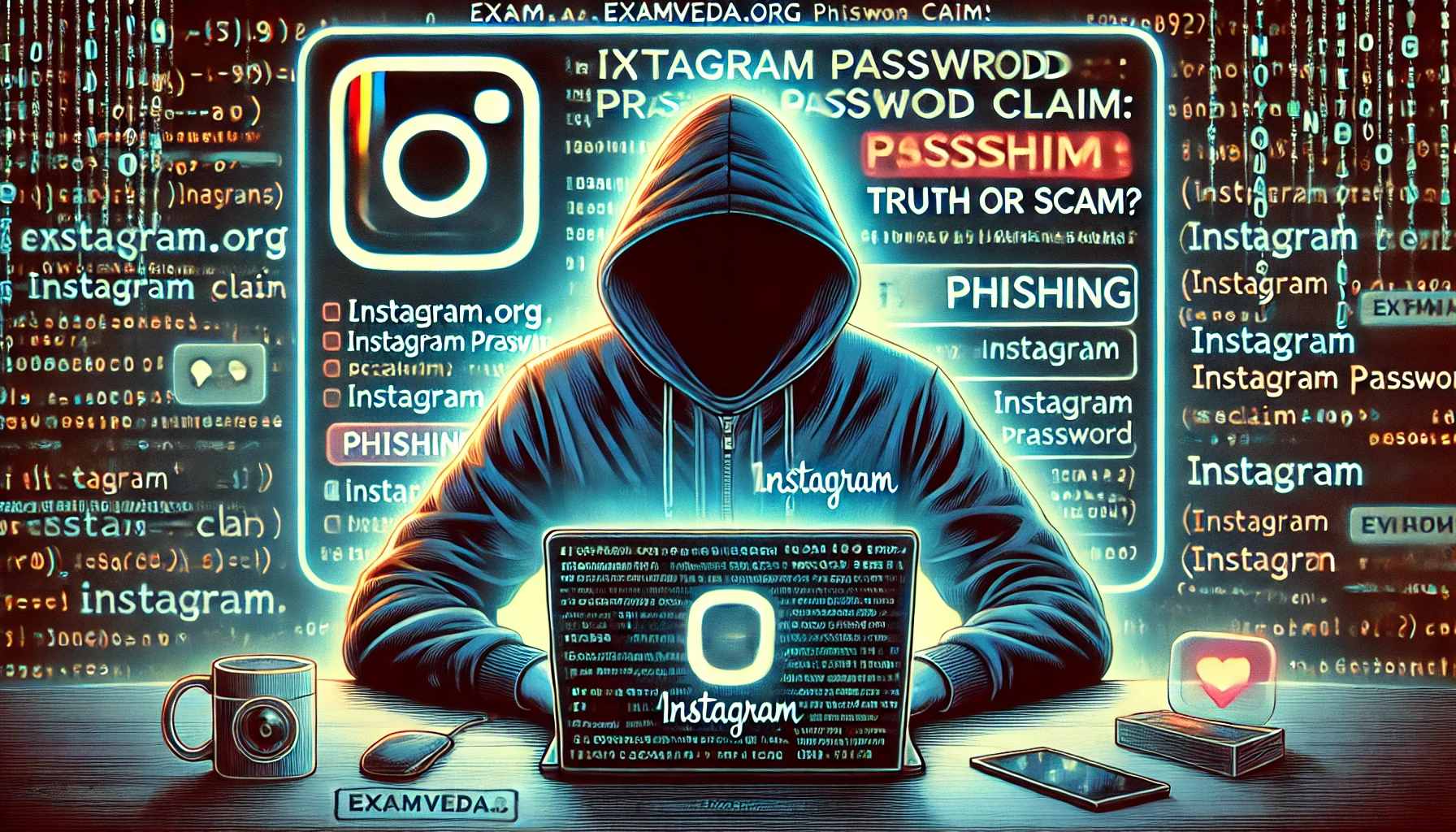 Examveda .org Instagram password claim reality